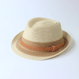 Solid beach derby hat for boys