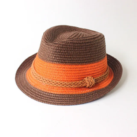 Solid beach derby hat for boys