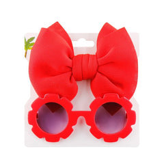 Baby headband and sunglasses combo - solids