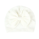 Waffle turban with large bow