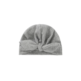 Cotton turban cap with knot