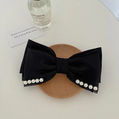 big bow with pearls line