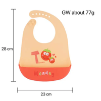 Silicon weaning bib (6m and above)