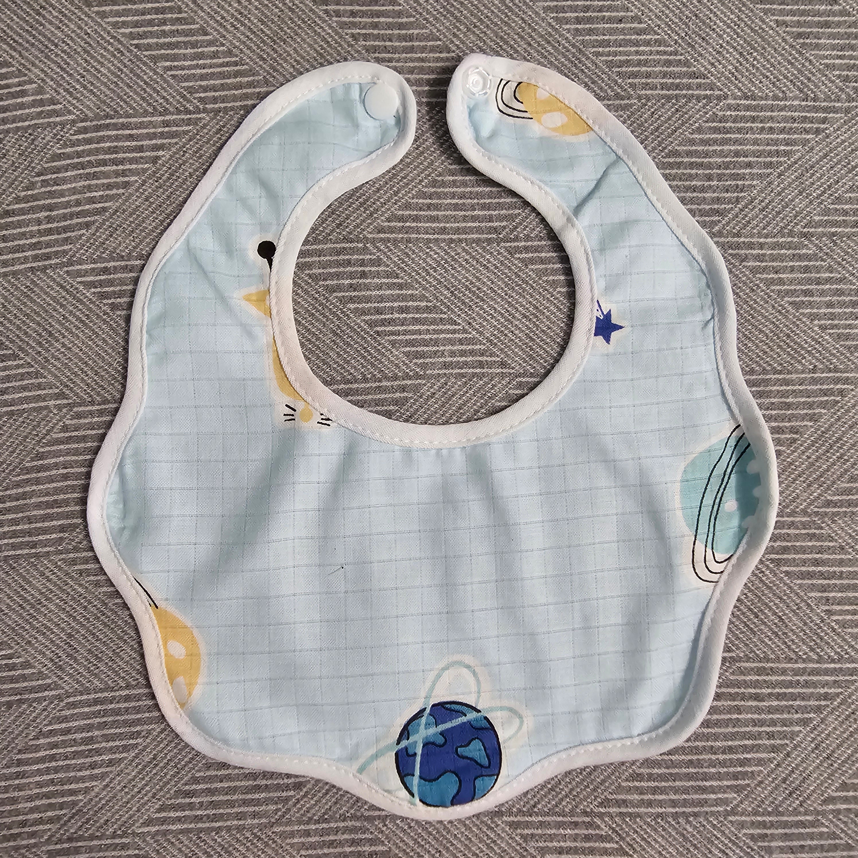 Baby drool bibs - collar