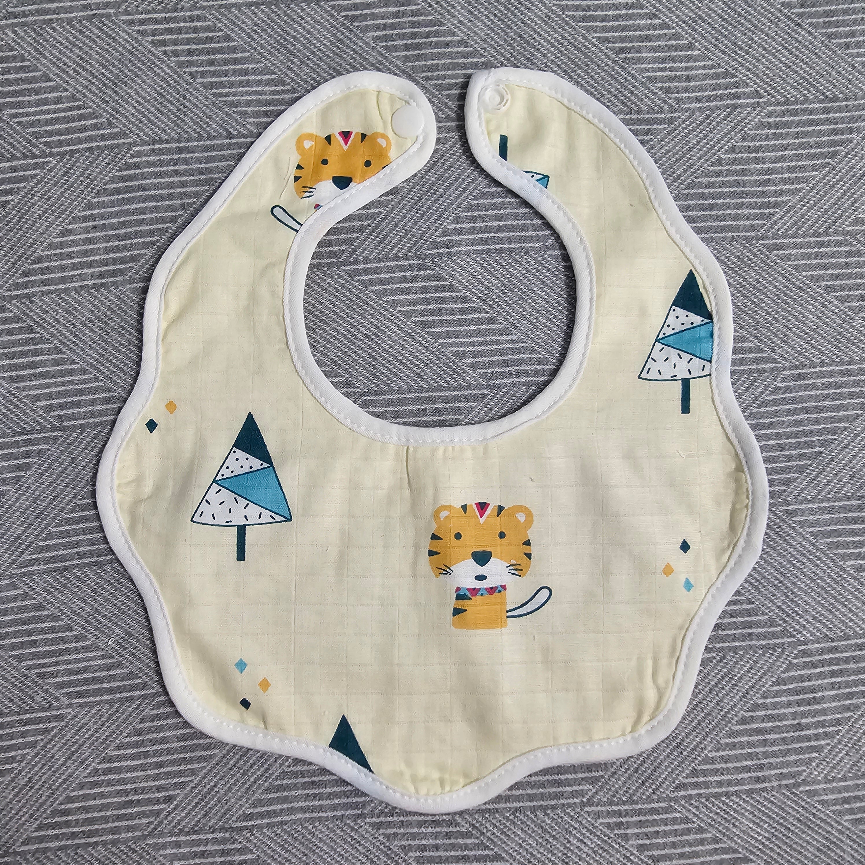 Baby drool bibs - collar