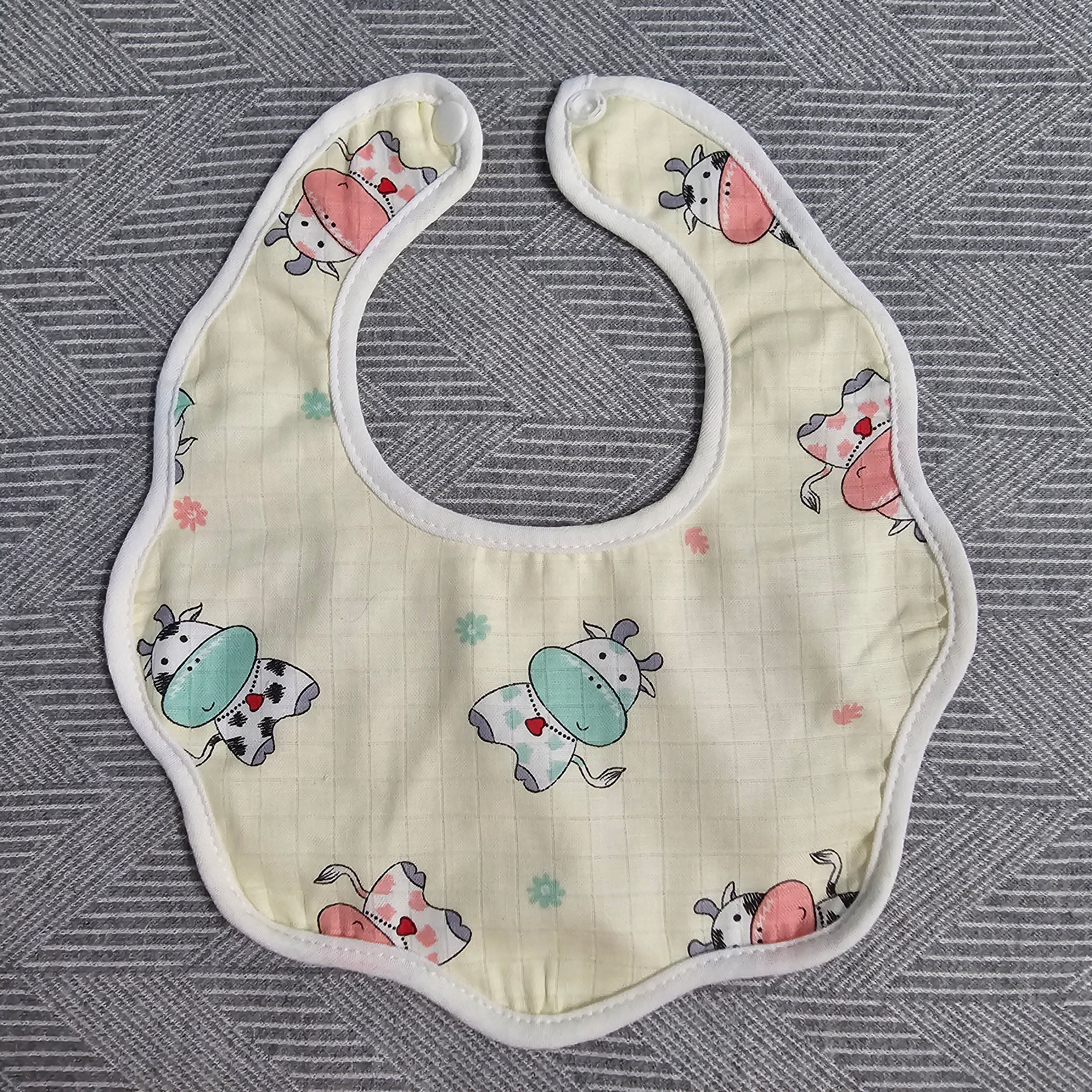 Baby drool bibs - collar