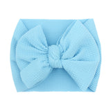 Pret my baby textured broad cloth band with large knot bow