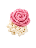 Crochet gulab GAJRA clip