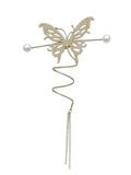 Large butterfly buckle with spiral