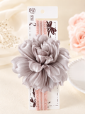 Fascinator large fluff flower baby headband