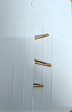 Pack of 3 acrylic kids hairclips