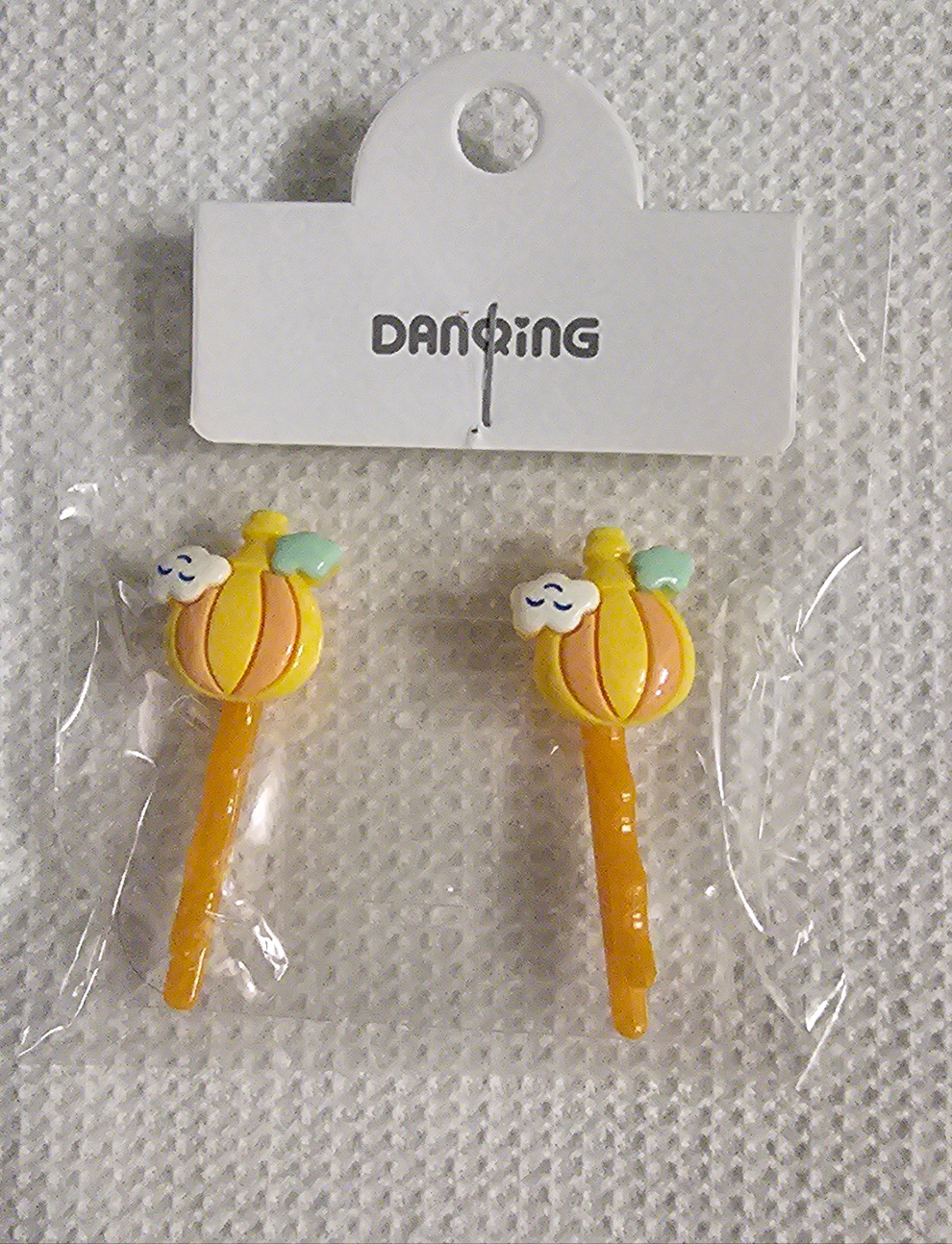 Pair of hot air balloon Bobby pins