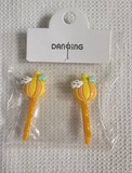 Pair of hot air balloon Bobby pins