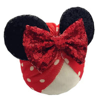 Minnie ears turban in texture fabric