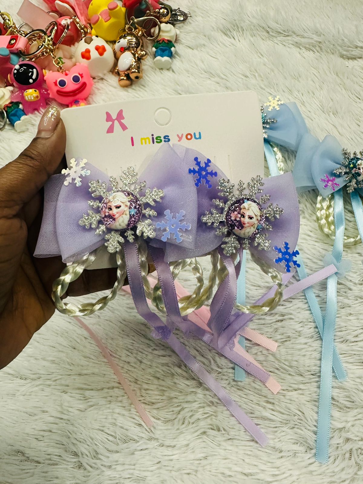 Pair of Elsa bow