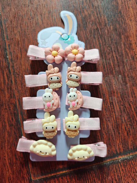 Pack of 10 everyday baby hairclips -2