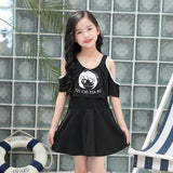 Girls swim dress with inbuilt shorts