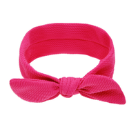 Textured soft cloth headband for babies