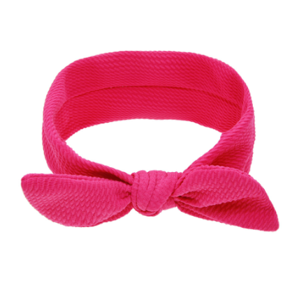 Textured soft cloth headband for babies