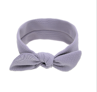 Textured soft cloth headband for babies