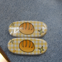 Pair of sourdough hairclips