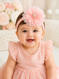 Fascinator large ombre flower baby headband