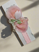 Partywear fascinator tulip baby headband