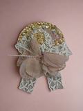 Hat fascinator clip