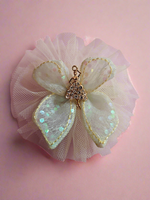 Ballerina fascinator hairclip