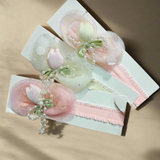 Partywear fascinator tulip baby headband