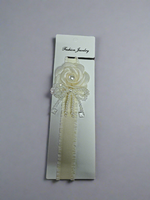 Partywear fascinator rose baby headband