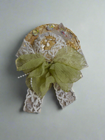 Hat fascinator clip