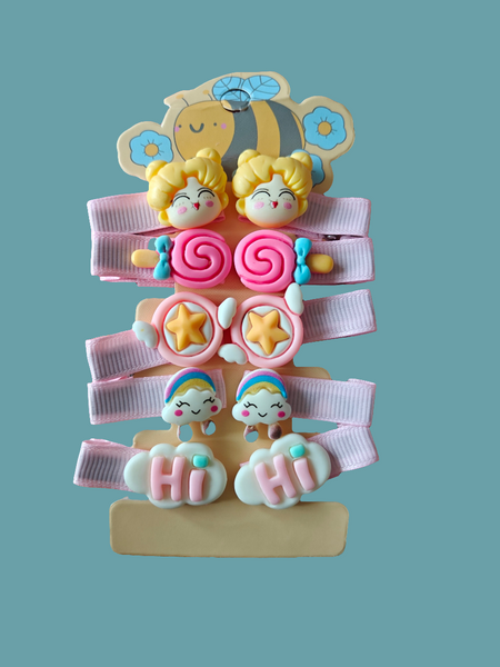 Pack of 10 everyday baby hairclips - 7