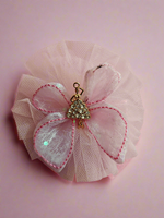 Ballerina fascinator hairclip