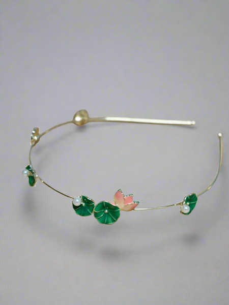 Lotus and leaves alice band
