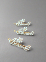Blessed Pearl Flower Hair Pin