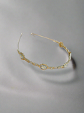 Vintage mother of pearl alice band