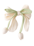 Large fascinator tulip bow