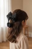 Medium fascinator organza tulip bow
