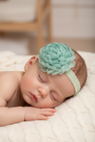 Fascinator extra large flower baby headband