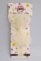Soft cotton everyday baby headband defined bow