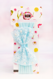 Soft cotton everyday baby headband lace bow