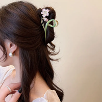 Flower and bud clutcher clip