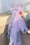Veil hairclip with lights
