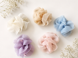Fascinator Pastel Chiffon Flower Hair Clip