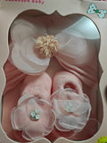 Newborn gift set - socks and turban cap