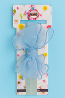 Soft cotton everyday baby headband defined bow