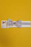 Soft cotton everyday baby headband Butterfly bow