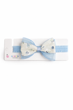 Fascinator classic printed bow baby headband