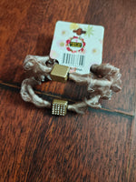 Pair of organza mini scrunchie
